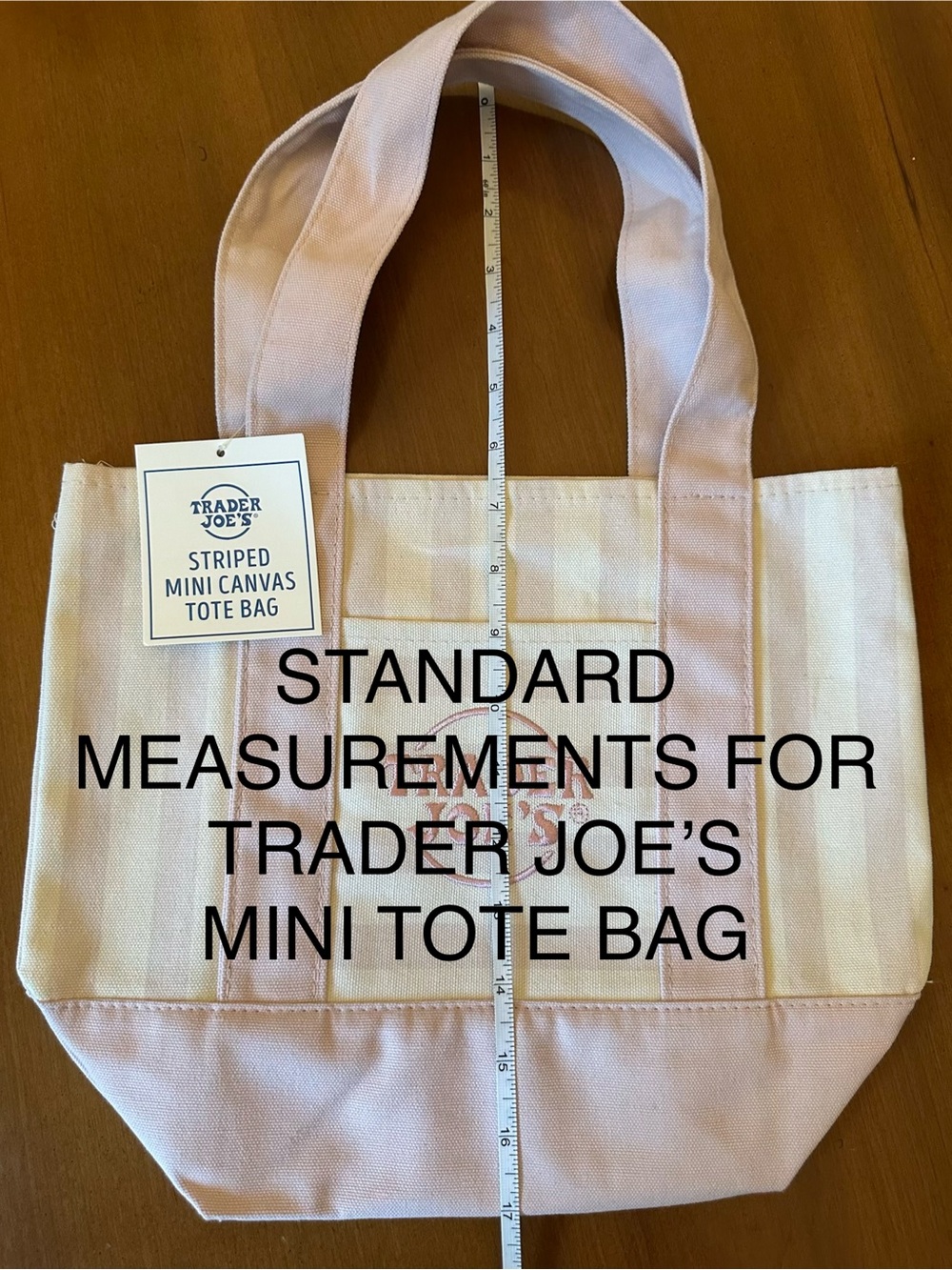 Hand Painted Trader Joe’s Hotdog Tote Bag - Picture 4 of 5